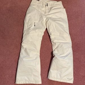 Columbia White Snowpants